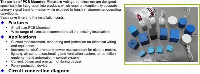  PCB Mounted Voltage Transformer